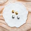 INS Style Water Drop Earrings - Cool, Elegant, European & American Style, Simple Alloy Geometric Design