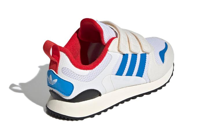 Adidas Originals ZX 700 Hd BP Abrasion Resistant Abrasion Resistant Low top Kids Lifestyle Shoes White Black FX5238