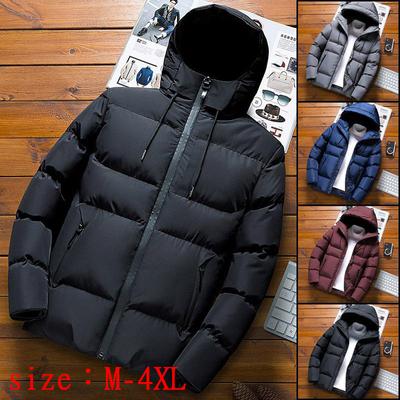 2022 New Winter Men's Outdoor Korean Trend Thickening Warm Down Jacket
