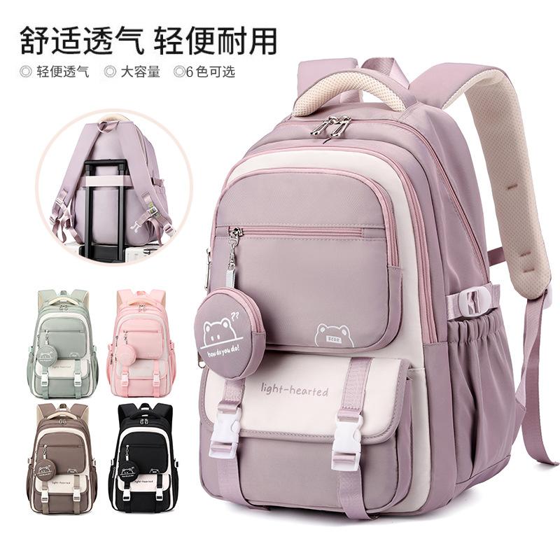 Aesthetic Backpack Large Capacity Lightweight Laptop School Bag for Middle High School College Girls Travel