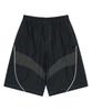 OFFGRID Split Bermuda Pants - Black