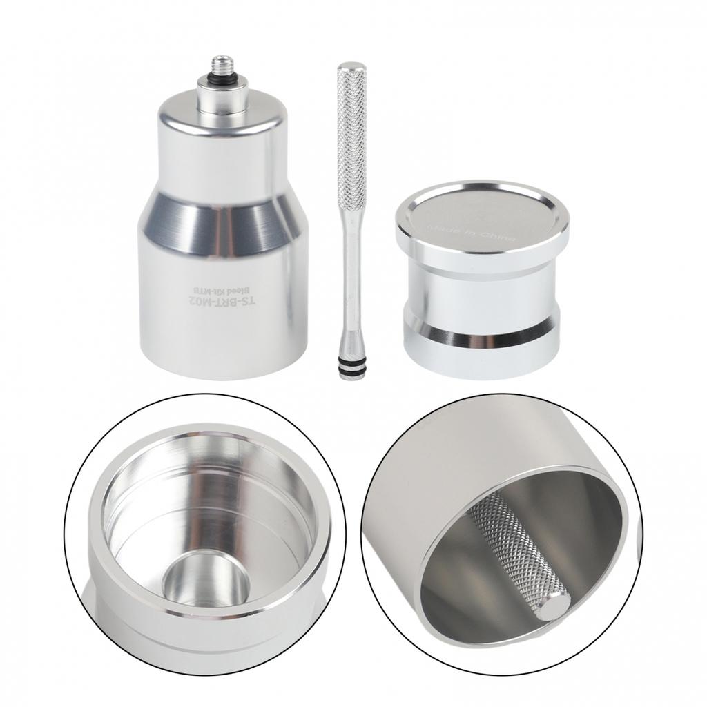 Brake Bleed Kit with Aluminium Funnel Tool for Mountain and Road Bikes