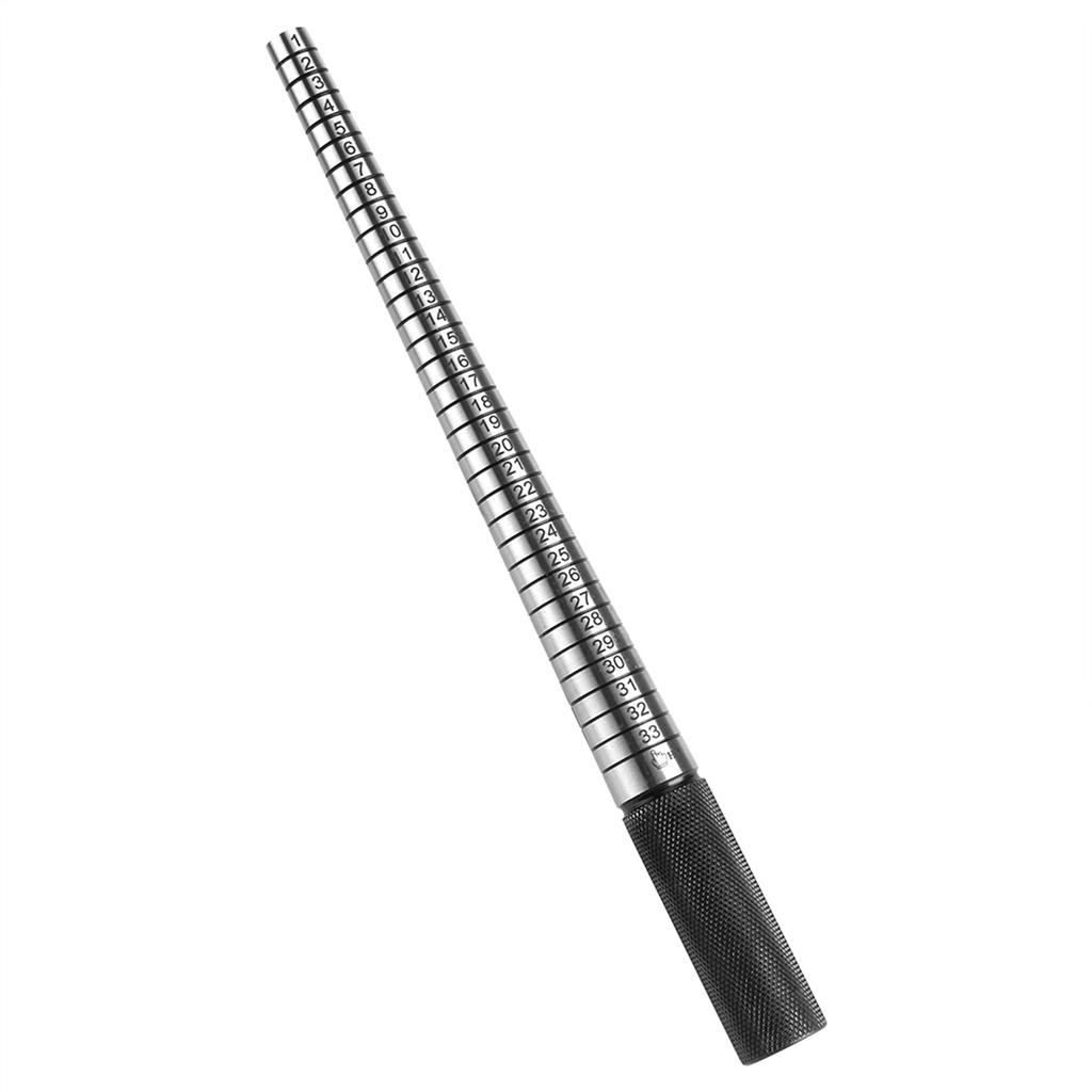 Steel Ring Mandrel & Nylon Face Mallet Sizing Jewelry Making Forming Hammer Tools HK Crossing