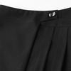 Shangdu Bila Women's Winter Linen Blend High-Waist A-Line Skirt