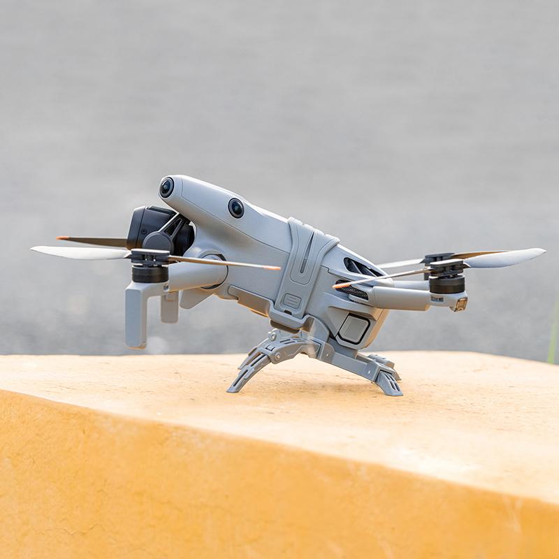 Foldable Landing Gear for DJI Mini 5 Pro Drone Lightweight Height Extended Leg Protector for Mini 5 Pro Quick Release Accessory