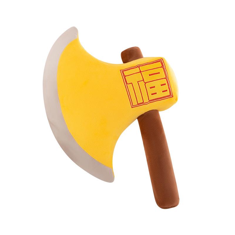 Simulated Axe Funny Plush Toy Boys Birthday Gifts Performance Props Living Room Ornaments Decoration