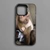 Cute Funny Monkey Phone Case for iPhone 17 16 15 14 13 Pro 12 11 Pro Max PLUS Color Back Cover