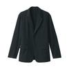 MUJI Stretch Jersey Jacket AD0WPA5S Size S Men's Black,