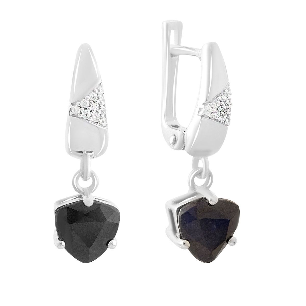

Срібна каблучка з натуральним сапфіром 4.08ct (2157786) сапфіровий