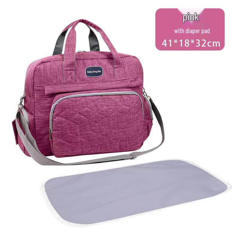 

Новая большая сумка-кроссбоди для мамы - Одноплечевая сумка для подгузников для мамы и малыша для прогулок 41*18*32