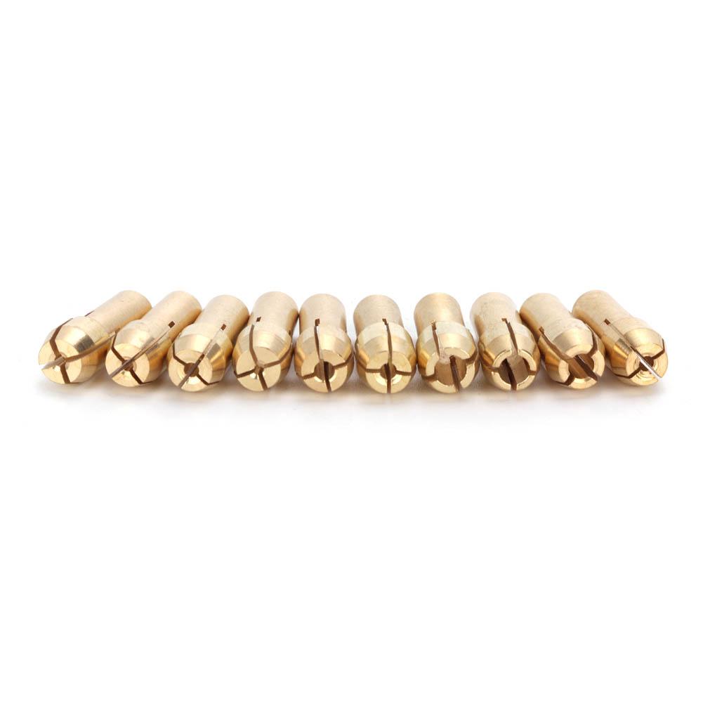10pcs 0.5-3.2mm   Brass Collets Chucks Electric Grinder   Tool Accessories (4.3mm)