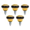 5Pcs Fitness Adjustment Knob Quick Release Spring Pull Pin Knob Replacement Part for Fitness Equipment Exercise Bike