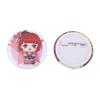 8 Pcs/Set Anime Tinning Tinplate Brooch Sanrio Backpack Badge Souvenir Clothing Gift For Friends