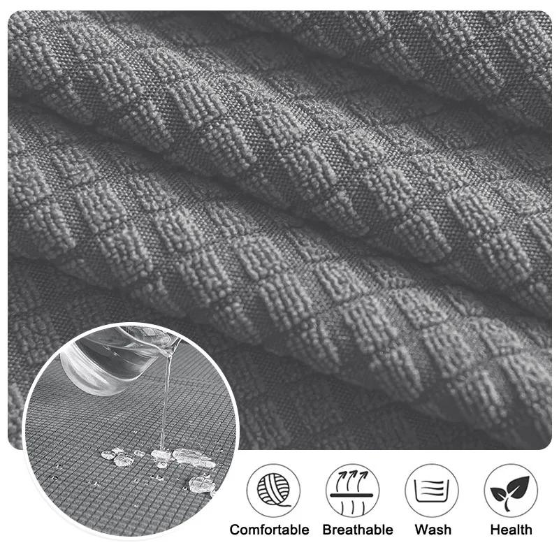 Housse De Protection Imperméable Pour Canapé Et Fauteuil 1/2/3/4 Places, À Carreaux, Extensible, Pour La Maison, Le Salon