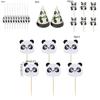 Party Panda Animal Supplies Tableware Decor Balloon Kids Birthday Childrens Day