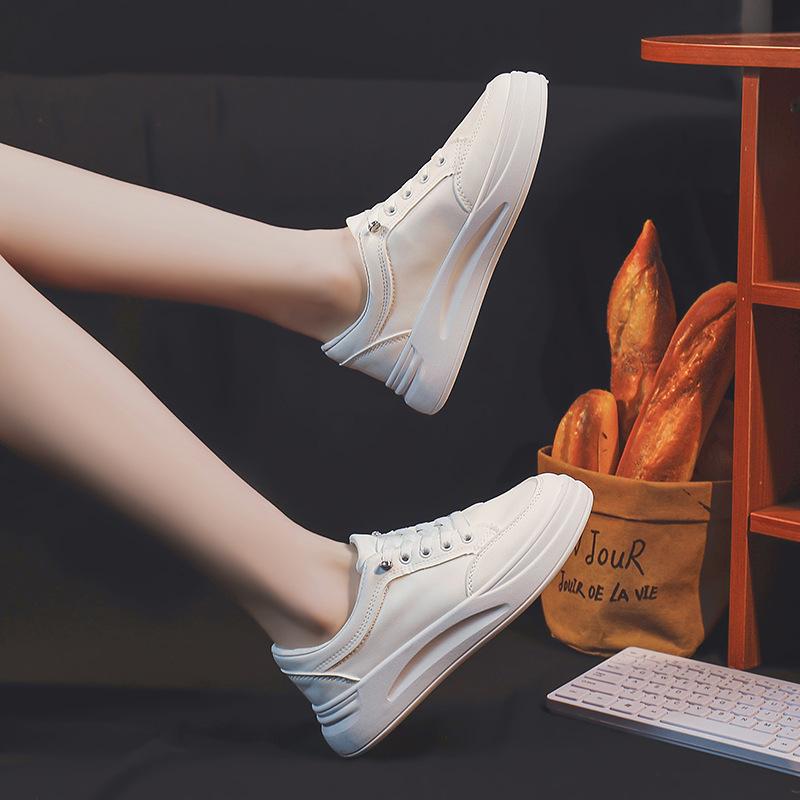 Fashion New Women's Korean Edition Trendy Versatile Casual Shoes Outdoor Comfortable Sports Little White Shoes Women's Vulcanize Shoes