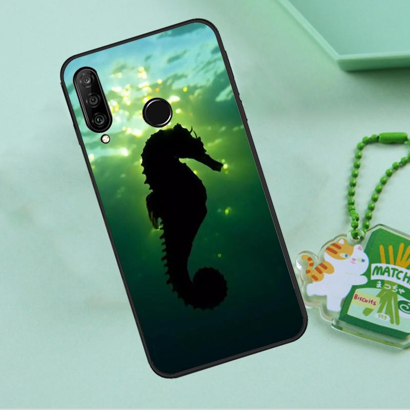 Starfish Seahorse Pattern For Huawei Nova Y90 Y70 Y60 Y61 Y91 Y72 9 10 SE 12i 12s 11i 5T P60 Pro P20 P30 P40 Lite Case