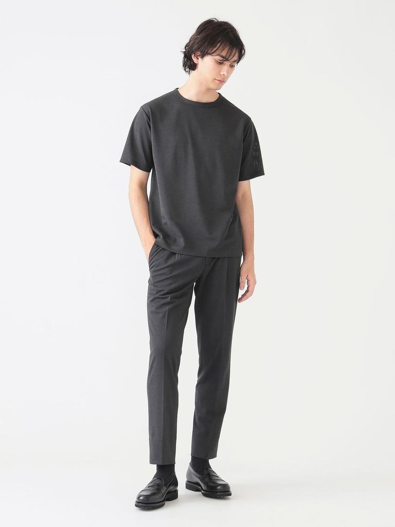 B.:MING LIFE STORE by BEAMS S/S TEE Breeze Cool(R) Netz-T-Shirt (Geeignet für Koop), Herren Anthrazit, Größe S