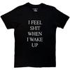 Yungblud T-shirt: Jag mår som skit (Svart) OFFICIELL NY