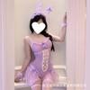 Sexy lingerie pure desire cute bunny uniform sexy temptation qqny maid suit pajamas woman