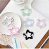 Acrylic Wings Stars Carabiner Portable Keyring Hook Card Holder Kawaii Backpack Pendant  Outdoor