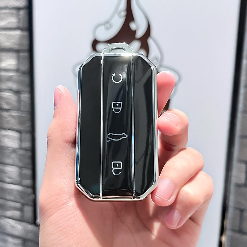 Fashion Tpu Keyless Accessories For Chery Jaecoo J7 7 J5 5 Car Key Case Holder Car Remote Key Bag Protection Shell Fob Cover