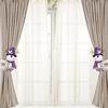 Reusable Sequined Curtain Buckle Cartoon Curtain Tieback Christmas Curtain Buckle  Holiday Party