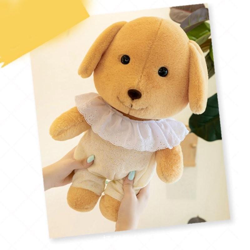 Cute Adorable Plush Poodle Puppy Doll Family Soft Toy For Girls Birthday Gift