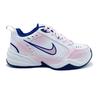 Nike Air Monarch 4 Slip Resistant Abrasion Resistant Low top Chunky Sneakers Unisex Pink White 415445-102(Team641-)