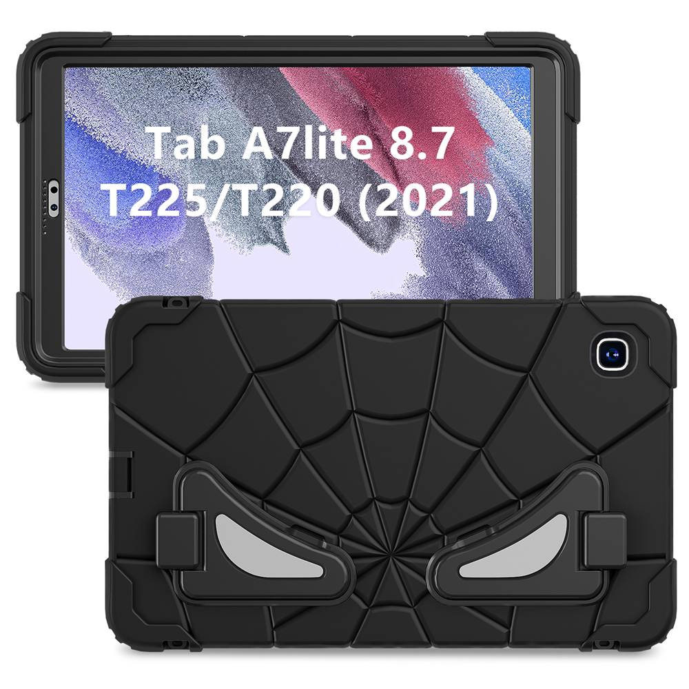 For Samsung Galaxy Tab A7 Lite Case 8.7 Inch SM-T220/T225 Tablet Cover Silicone +PC Case Tab A7 Lite 8.7' SM-T225/T220 Spider