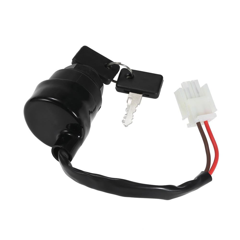 Replacement for Yamaha Golf Cart Ignition Key Switch & Keys Gas Or Electric G11 G16 G21 96 04 JN8 82510 09