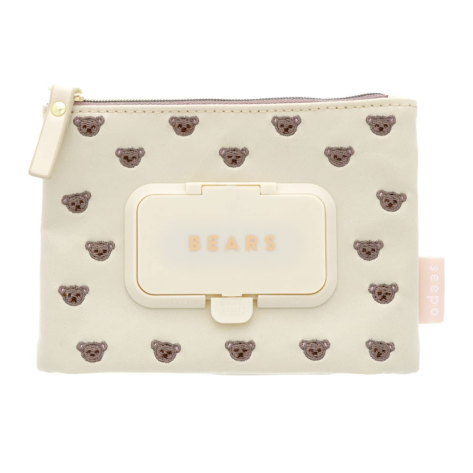 

Sunstar Stationery Seapo Push Mini Вышитый медведь Лист S2318750 Чехол,