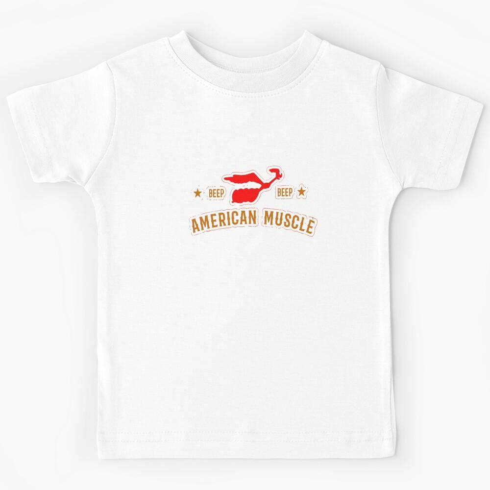 Vintage Classic Car Custom Engine Beep Beep Kids T-Shirt 170