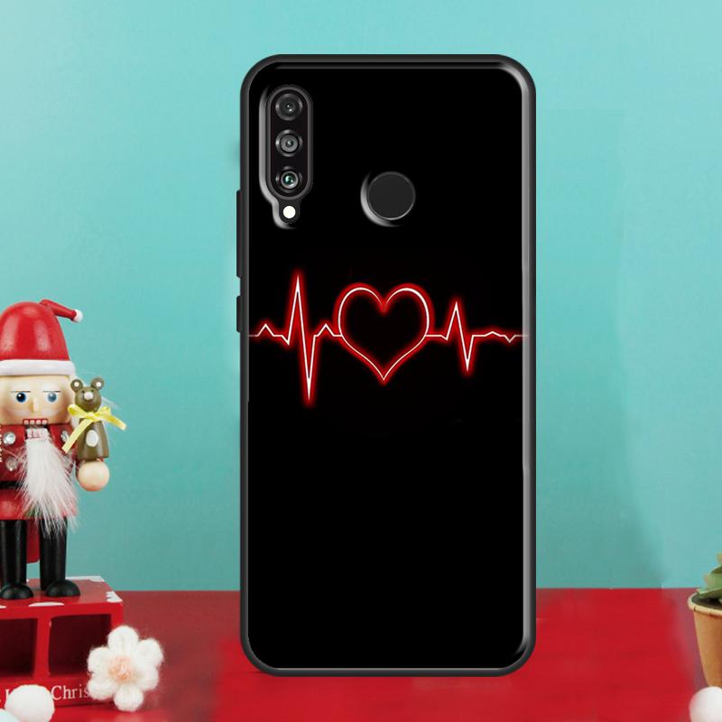 Nurse Heartbeat For Huawei Nova 12i 12s 11i 5T Y90 Y70 Y60 Y61 Y91 Y72 9 10 SE P60 Pro P20 P30 P40 Lite Case