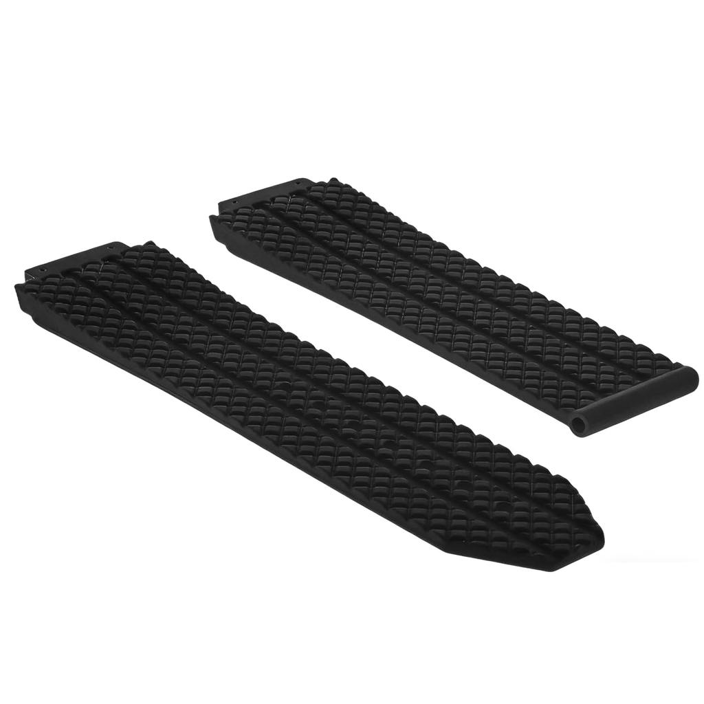 [HiCycle2] Watch Strap for Hublot Watches, Compatible with Hublot, Soft Silica Gel Silicone Rubber Strap with Stainless Steel Buckle, Durable, for