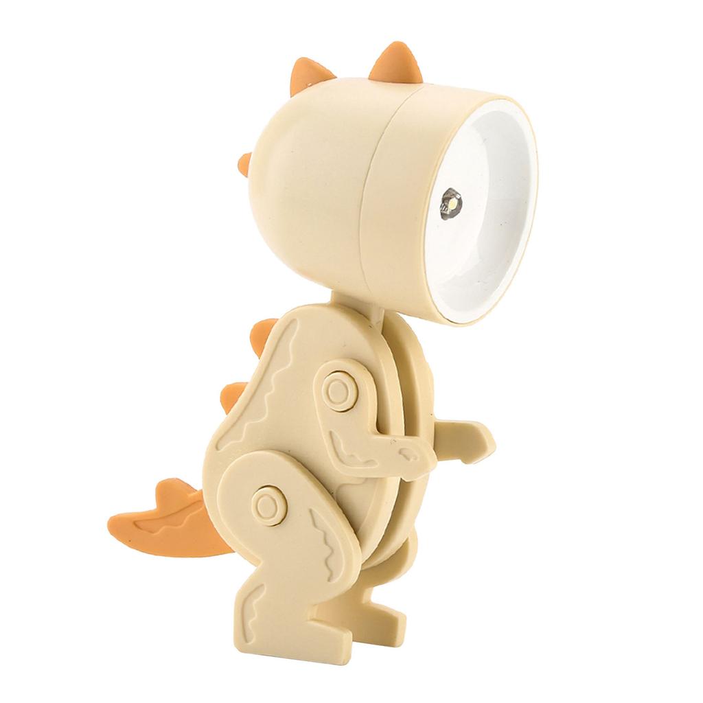Night Lamp Cartoon Dinosaur LED Eye Caring Angle Adjustable Nursery Night Light for Bedroom
