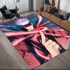 Jujutsu Kaisen Battle Square Area Rug, Non-Slip Floor Mat for Home Living Room, Perfect Gift for Fans.chl