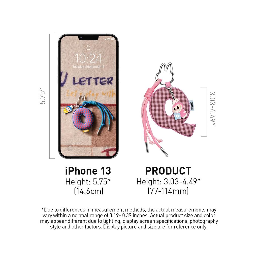 POP MART THE MONSTERS Pin for Love Series Letter Pendant Blind Box (N-Z), N-z., Single Box