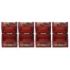4PCS Antique Wooden Small Box Vintage Wooden Storage Case for Storing Jewelry Treasure