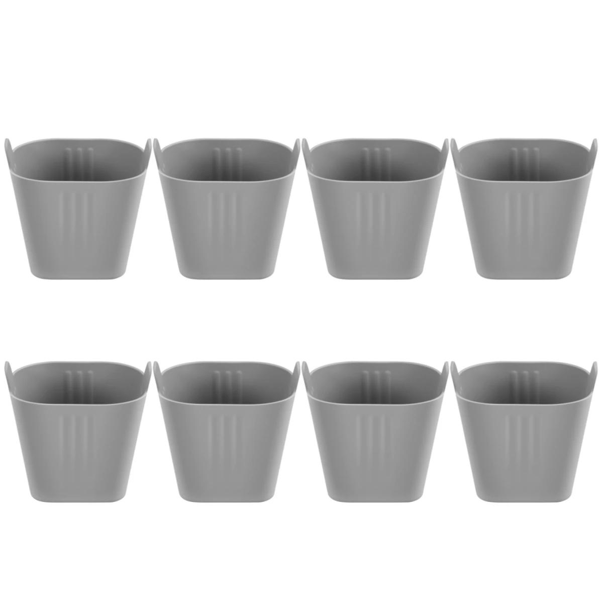 

Air Fryer Accessories Baking Molds Baking Parties 7x7.1cm Easy To Clean Muffin Molds Baking Cups Easy To Clean Molds сірий