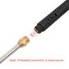 Adjustable Nozzle High-Pressure Cleaner Easy Maneuverability For Power Washer Adjustable Pressure Washer Nozzle