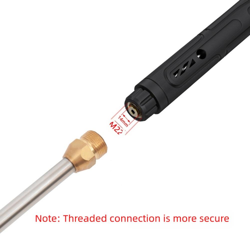 Adjustable Nozzle High-Pressure Cleaner Easy Maneuverability For Power Washer Adjustable Pressure Washer Nozzle