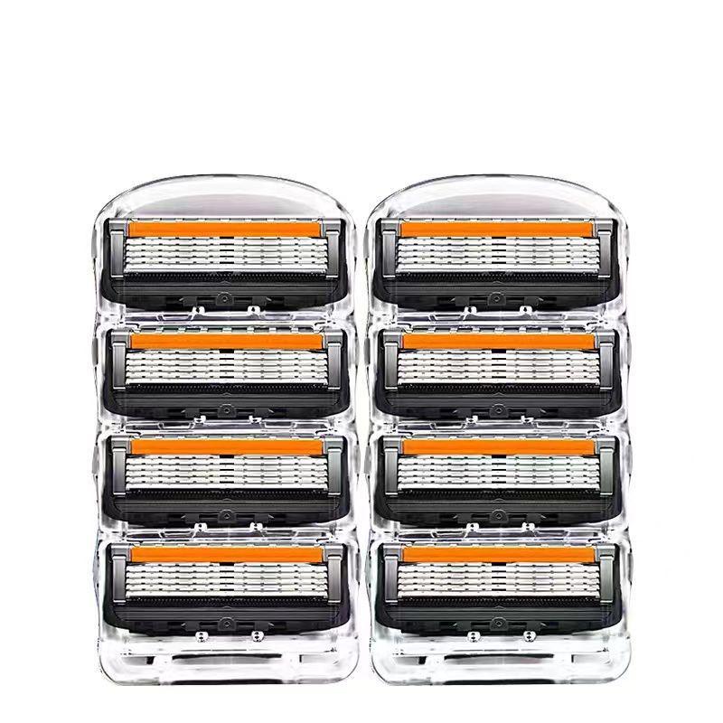 

5-слойное мужское лезвие для бритвы - Универсальная посадка, Ручная бритва 8 Blades