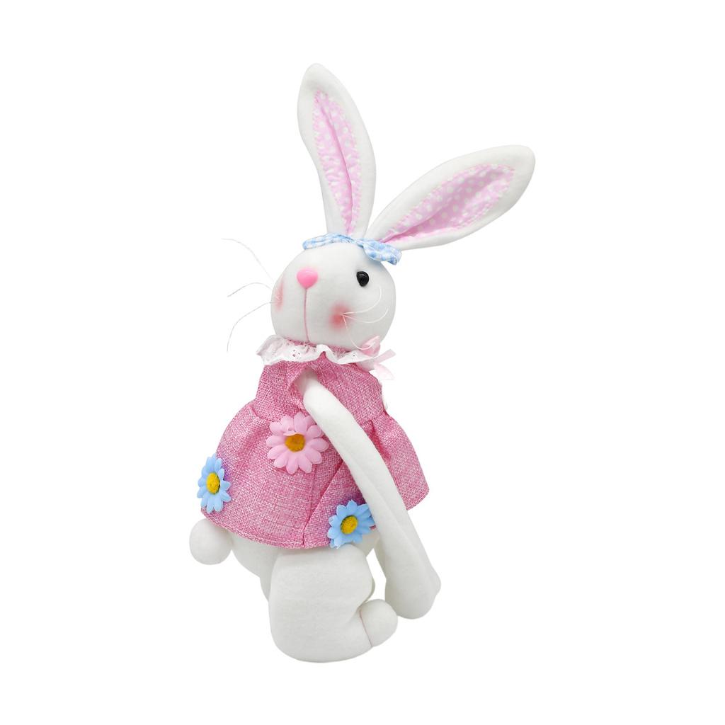 Easter Bunny Decoration Plush Hug Doll Couple Cute Hug Curtain Hug Tree Doll Atmosphere Layout Pendant