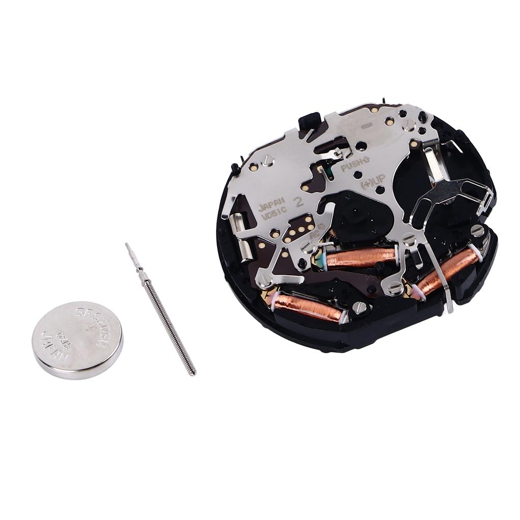 VD51 Watch Movement VD51C VD51B Quartz Watch Exquisite Repairing Movement Parts Replacement