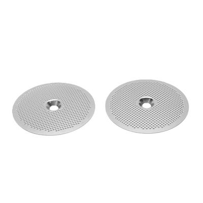 2 Stück Kaffeemaschinen Puck Screen 54MM Edelstahl Barista Werkzeug Wiederverwendbarer Kaffee Duschsieb