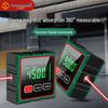4-Side Magnetic Digital Inclinometer with Laser and Electronic Angle Ruler