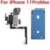 Ear Speaker + Waterproof Adhesive With Flex Cable For iPhone X XR XS 11 12 Mini Pro Max Top Front Loud Speaker Replacement
