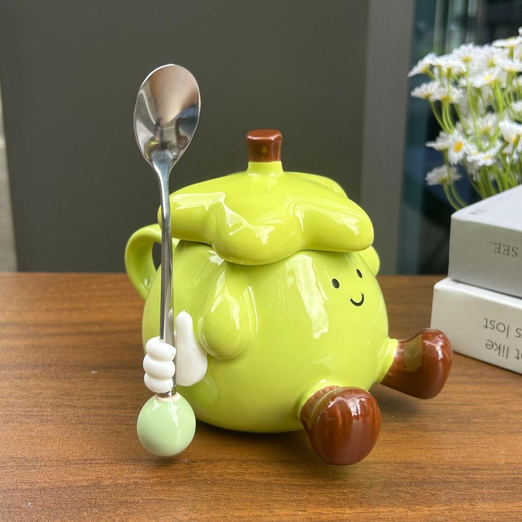 Cute Funny Eggplant Mug Ceramic Cup Boy Cup Birthday Gift Girl Practical Graduation Season Teacher's Day