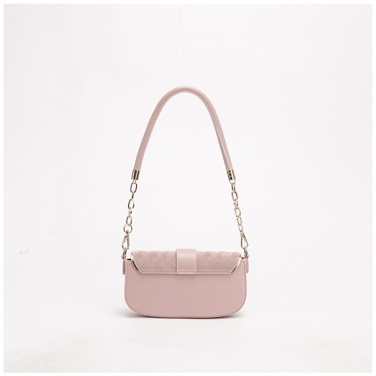 Guangzhou Women's Bag Underarm Bag 2025 New Simple Elegant Single Shoulder Crossbody Bag Sweet Small Square Bag for Women